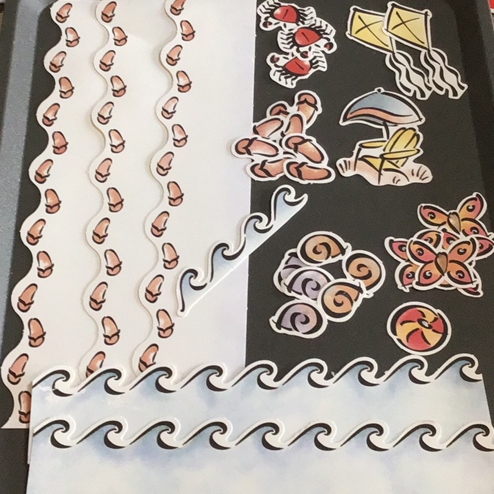 Scrapbook Beach Day Die Cuts Bundle 🏖